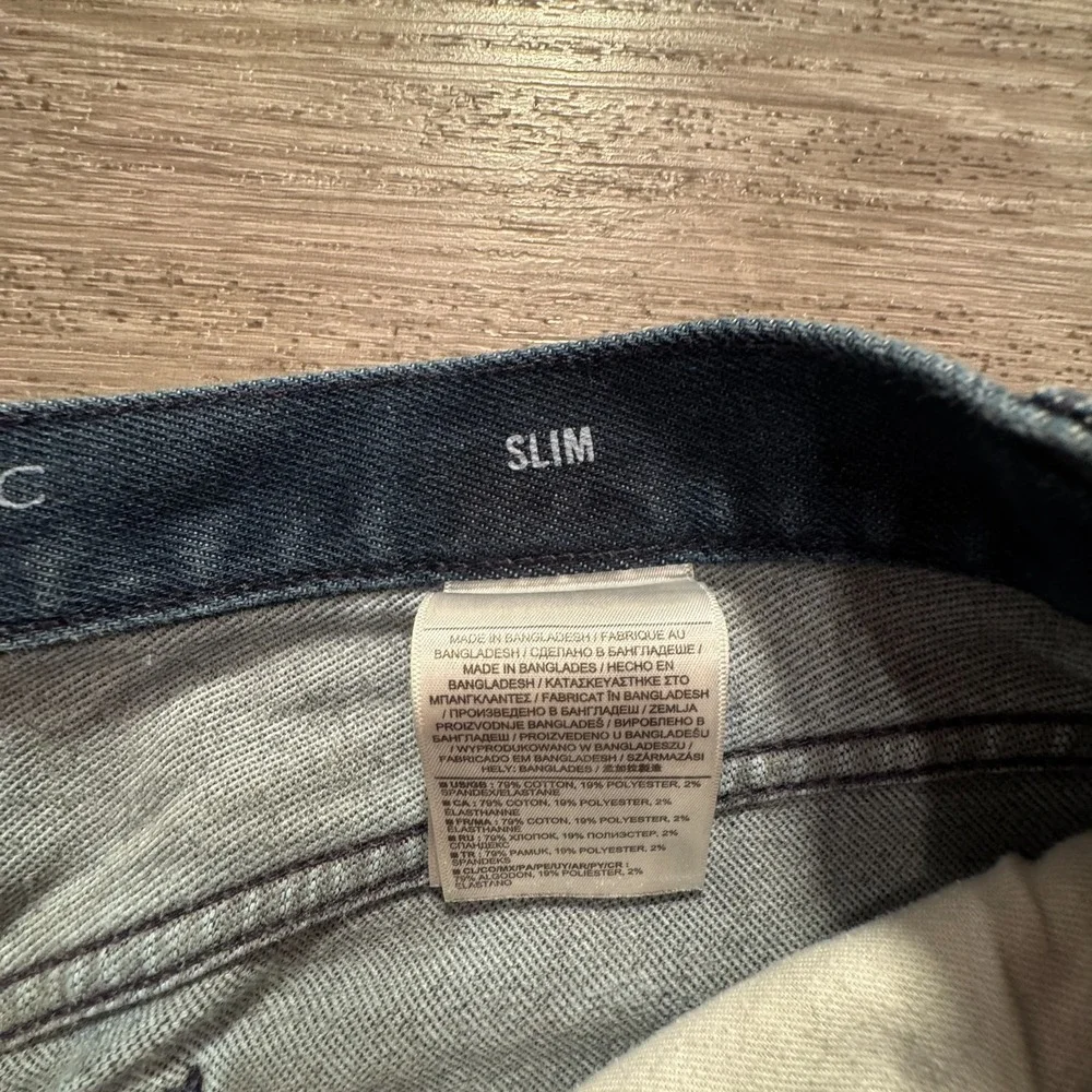 Banana Republic Jeans Mens 32 Blue Denim The Traveler Slim Cotton 32x29 Casual‎